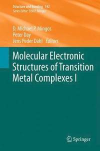 bokomslag Molecular Electronic Structures of Transition Metal Complexes I