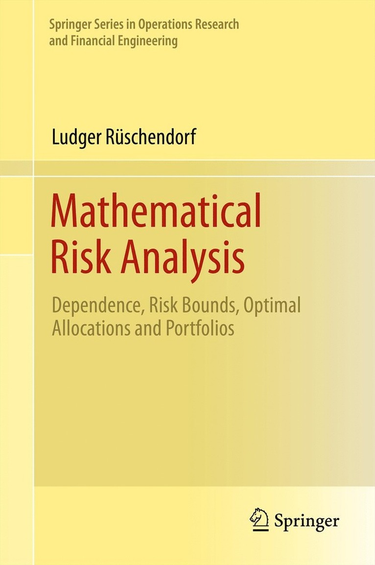 Mathematical Risk Analysis 1