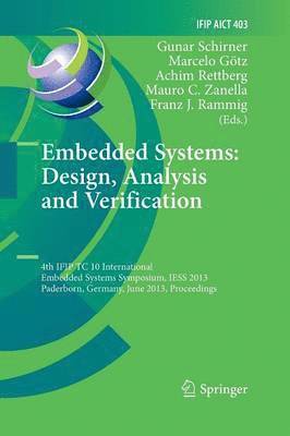 Embedded Systems: Design, Analysis and Verification 1