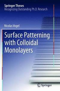 bokomslag Surface Patterning with Colloidal Monolayers