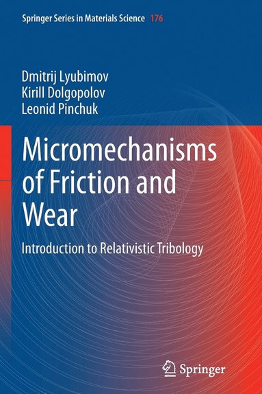 bokomslag Micromechanisms of Friction and Wear