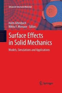 bokomslag Surface Effects in Solid Mechanics