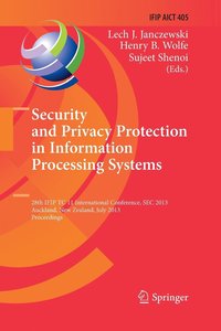 bokomslag Security and Privacy Protection in Information Processing Systems