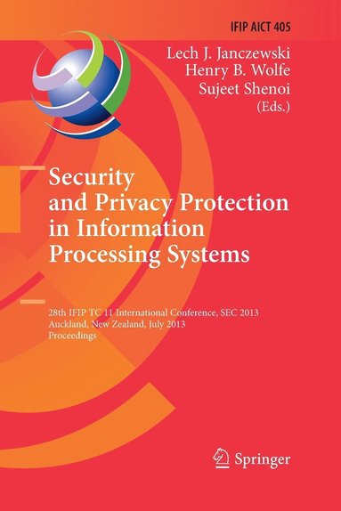 bokomslag Security and Privacy Protection in Information Processing Systems