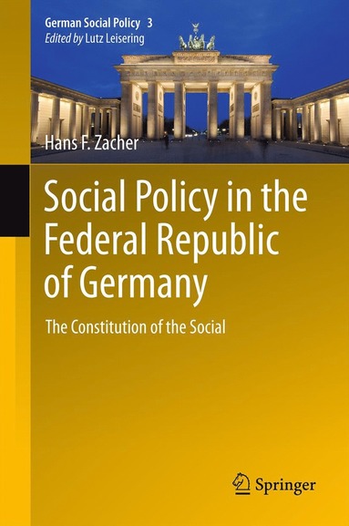 bokomslag Social Policy in the Federal Republic of Germany