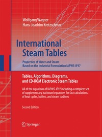 bokomslag International Steam Tables - Properties of Water and Steam based on the Industrial Formulation IAPWS-IF97