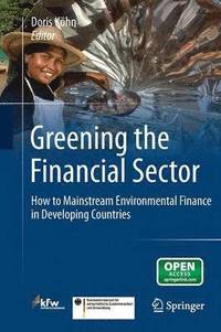 bokomslag Greening the Financial Sector