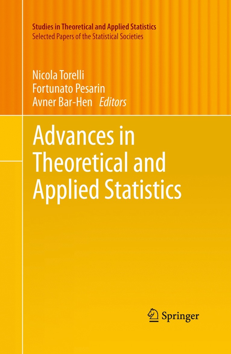 Advances in Theoretical and Applied Statistics 1