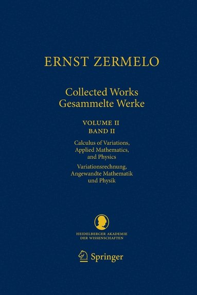 bokomslag Ernst Zermelo - Collected Works/Gesammelte Werke II