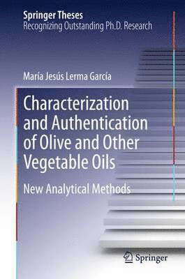 bokomslag Characterization and Authentication of Olive and Other Vegetable Oils