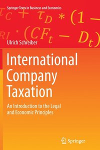 bokomslag International Company Taxation