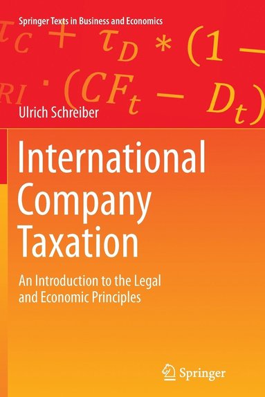 bokomslag International Company Taxation