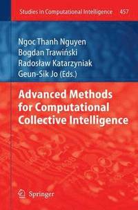 bokomslag Advanced Methods for Computational Collective Intelligence
