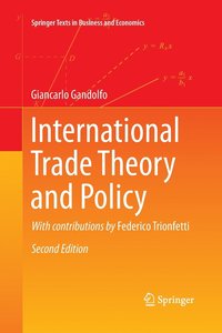 bokomslag International Trade Theory and Policy