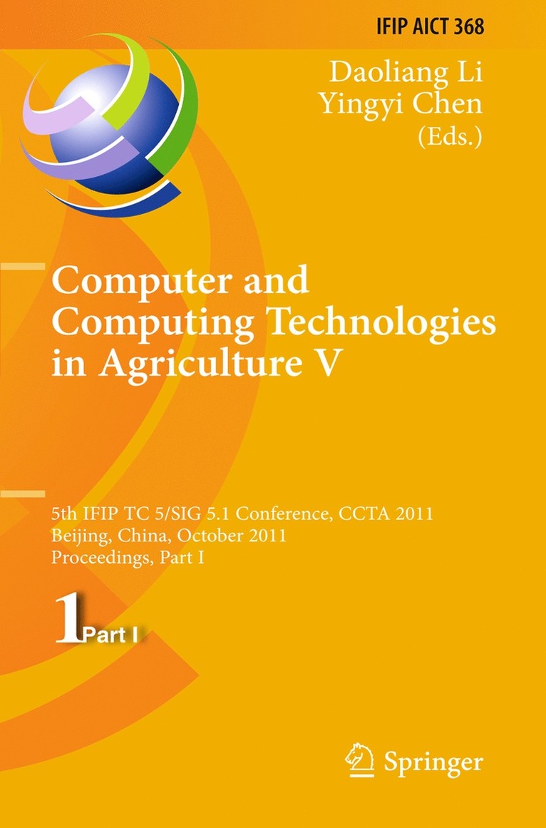 Daoliang Li, Yingyi Chen - Computer and Computing Technologies in Agriculture, Häftad