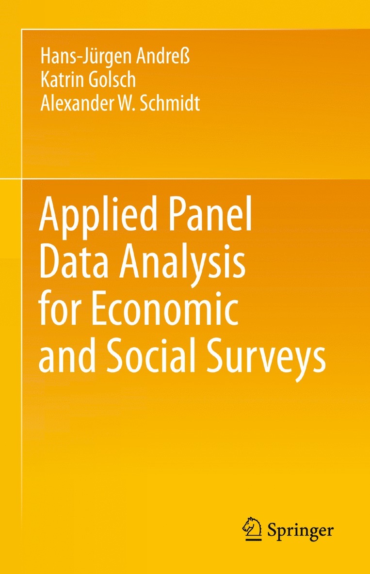 Applied Panel Data Analysis for Economic and Social Surveys 1