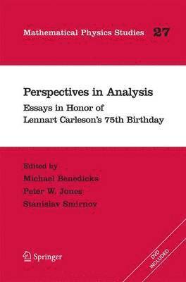 Michael Benedicks, Peter Jones, Stanislav Smirnov - Perspectives in Analysis, Häftad