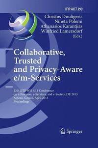 bokomslag Collaborative, Trusted and Privacy-Aware e/m-Services