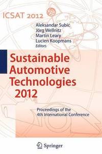 bokomslag Sustainable Automotive Technologies 2012