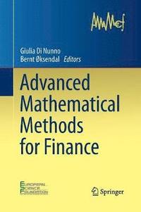bokomslag Advanced Mathematical Methods for Finance