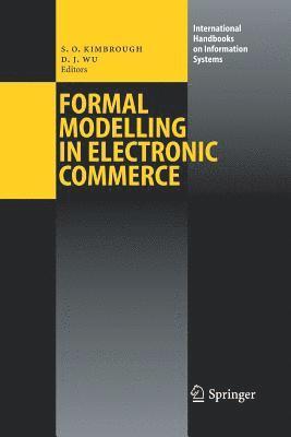 Formal Modelling in Electronic Commerce 1