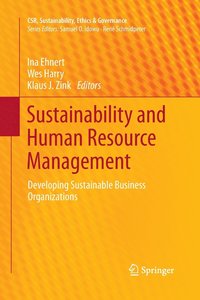 bokomslag Sustainability and Human Resource Management