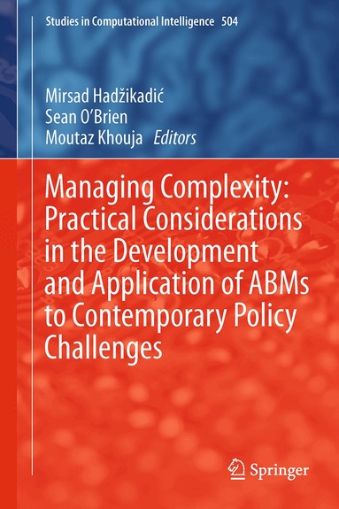 Mirsad Hadzikadic, Sean O’Brien, Moutaz Khouja - Managing Complexity: Practical Considerations in the Development and Application of ABMs to Contemporary Policy Challenges, Häftad
