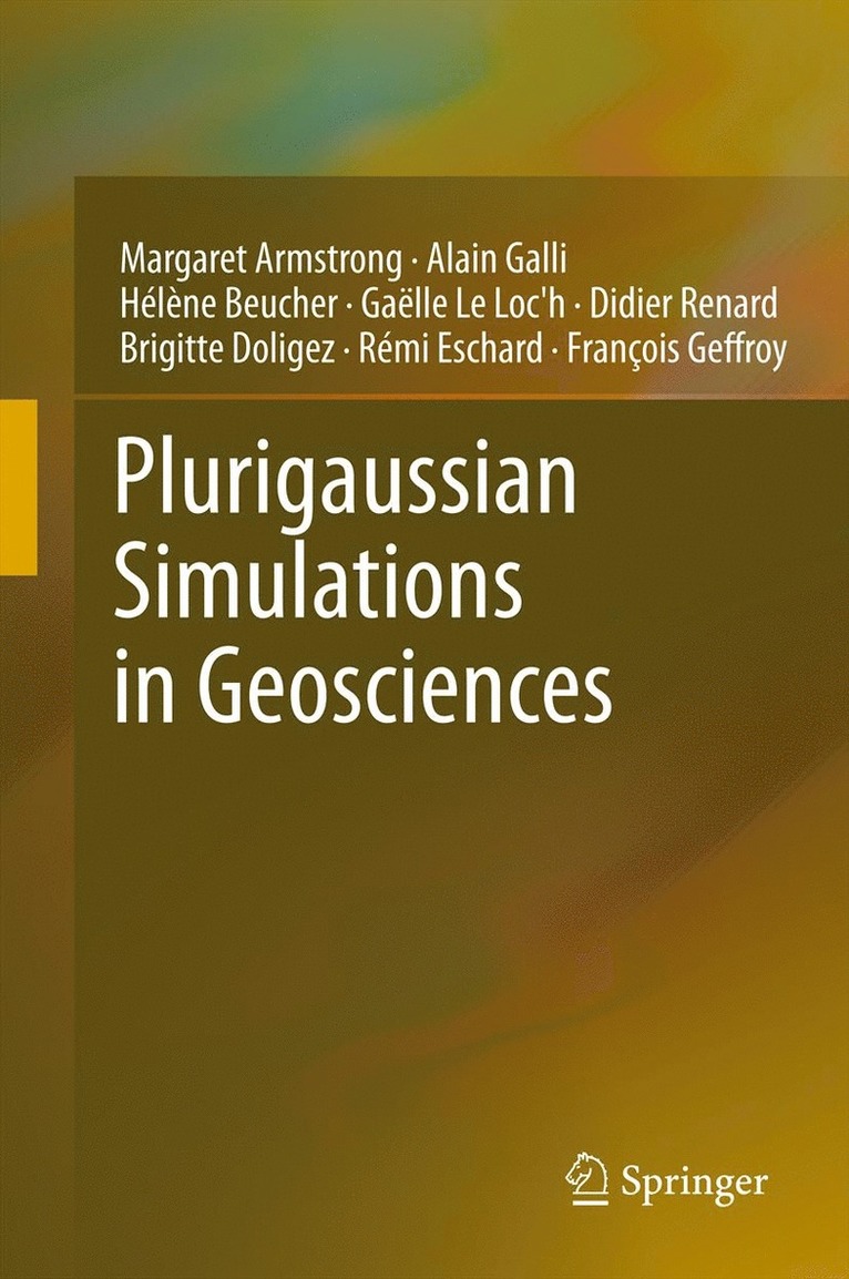 Margaret Armstrong, Alain Galli, Hélène Beucher, Gaelle Loc'h, Didier Renard, Brigitte Doligez, Rémi Eschard, Francois Geffroy - Plurigaussian Simulations in Geosciences, Häftad