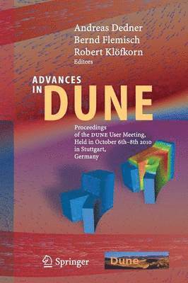 Andreas Dedner, Bernd Flemisch, Robert Klöfkorn - Advances in DUNE, Häftad
