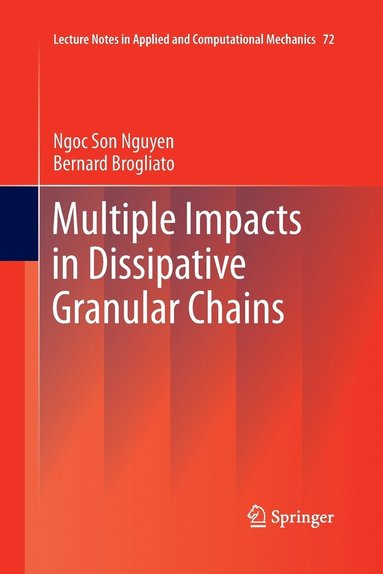 bokomslag Multiple Impacts in Dissipative Granular Chains