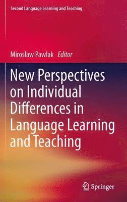bokomslag New Perspectives on Individual Differences in Language Learning and Teaching