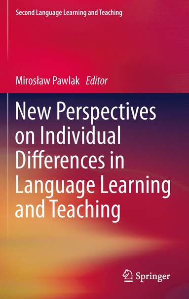 bokomslag New Perspectives on Individual Differences in Language Learning and Teaching