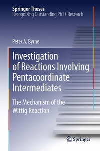 bokomslag Investigation of Reactions Involving Pentacoordinate Intermediates