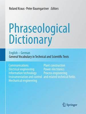 Phraseological Dictionary English - German 1