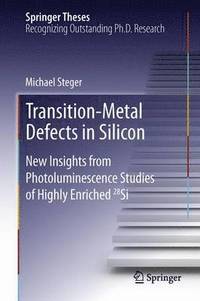 bokomslag Transition-Metal Defects in Silicon