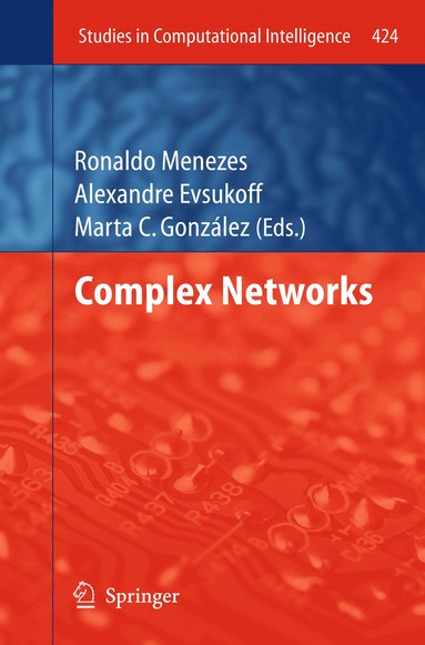 Ronaldo Menezes, Alexandre Evsukoff, Marta C. González - Complex Networks, Häftad