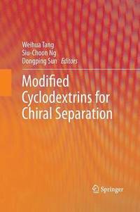 bokomslag Modified Cyclodextrins for Chiral Separation