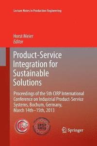 bokomslag Product-Service Integration for Sustainable Solutions