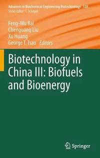 bokomslag Biotechnology in China III: Biofuels and Bioenergy