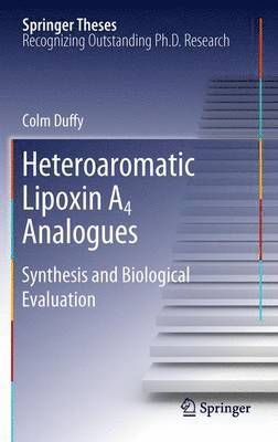 bokomslag Heteroaromatic Lipoxin A4 Analogues