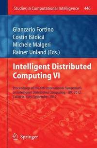bokomslag Intelligent Distributed Computing VI