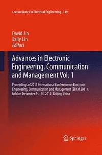 bokomslag Advances in Electronic Engineering, Communication and Management Vol.1