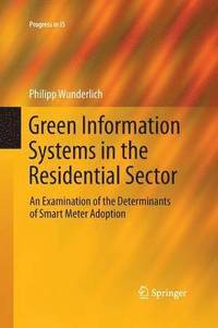 bokomslag Green Information Systems in the Residential Sector