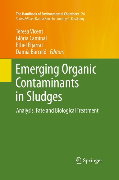 bokomslag Emerging Organic Contaminants in Sludges