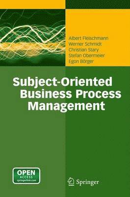 bokomslag Subject-Oriented Business Process Management