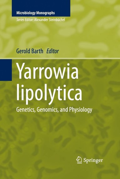 bokomslag Yarrowia lipolytica