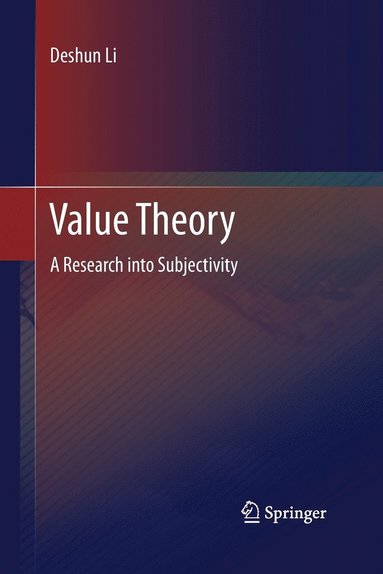 bokomslag Value Theory