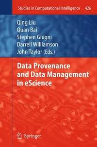 bokomslag Data Provenance and Data Management in eScience