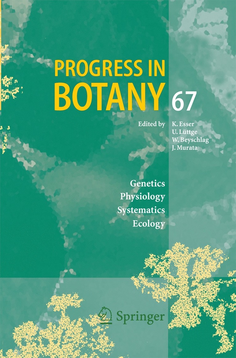 Karl Esser, Ulrich Lüttge, Wolfram Beyschlag, Jin Murata - Progress in Botany 67, Häftad