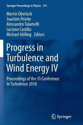 bokomslag Progress in Turbulence and Wind Energy IV